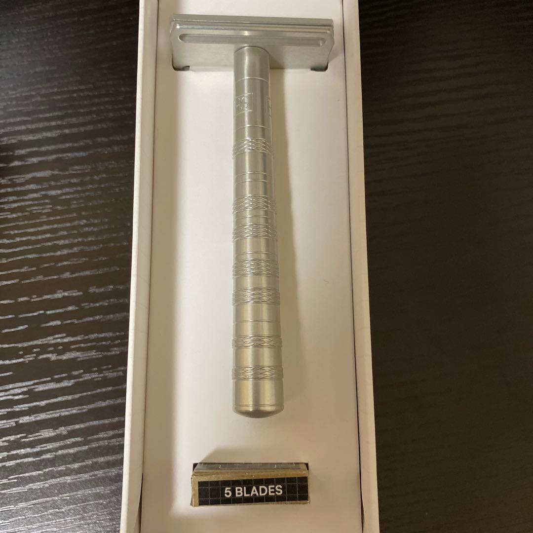 未使用　HENSON SHAVING ヘンソンシェービング AL13 替刃5枚付