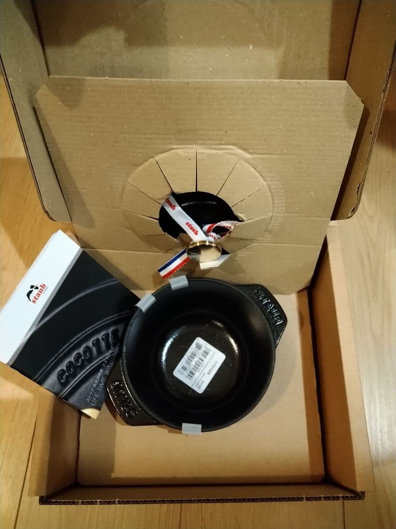 STAUBラ・ココットde GOHAN Sサイズ黒