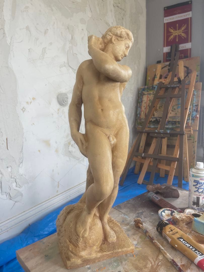 ロイヒマン様ミケランジェロのアポロ Michelangelo 55сm