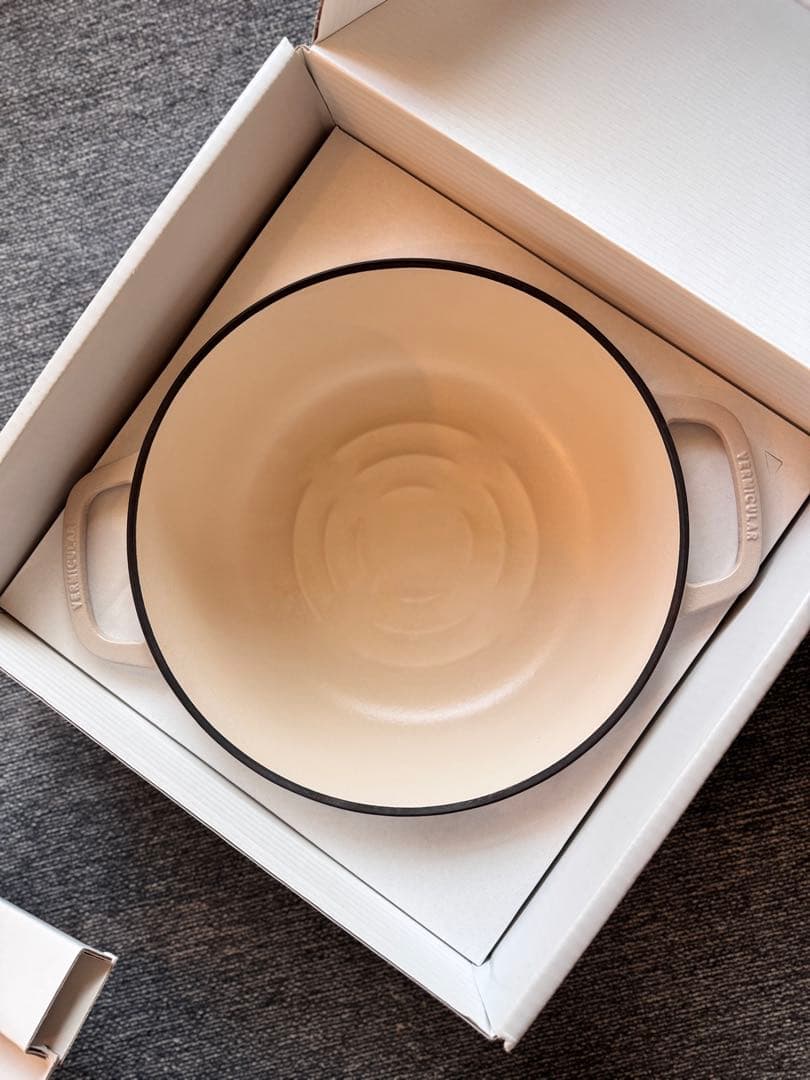 バーミキュラオーブンポット2 #26cmマットリネンベージュ