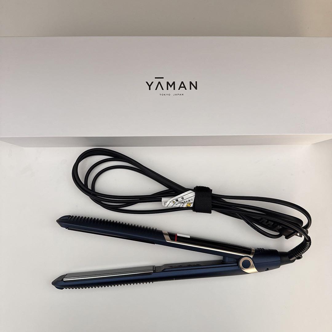 YAMAN ストレートヘアアイロン ネイビー