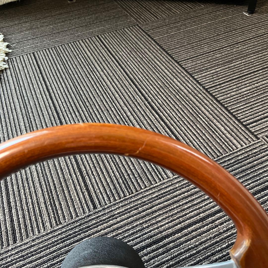 ナルディ ウッドステアリング ハンドル 3本スポーク