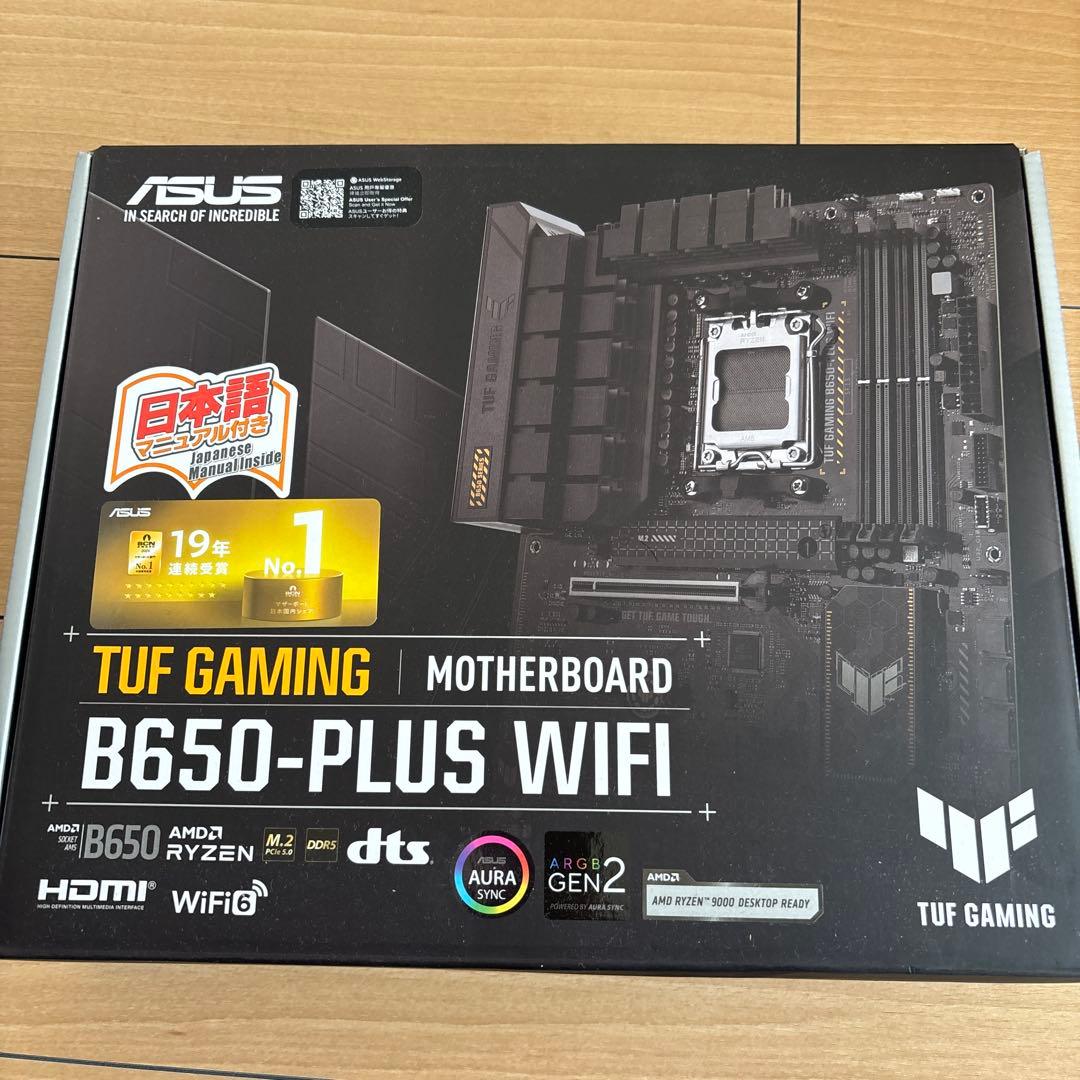 【新品】ASUS TUF GAMING B650-PLUS WIFI