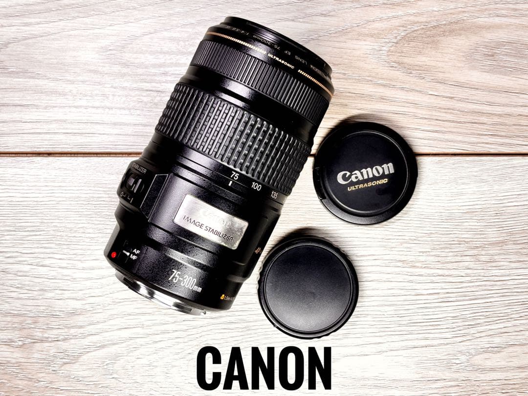 レンズ(ズーム) CANON EF 75-300mm f/4-5.6 IS USM