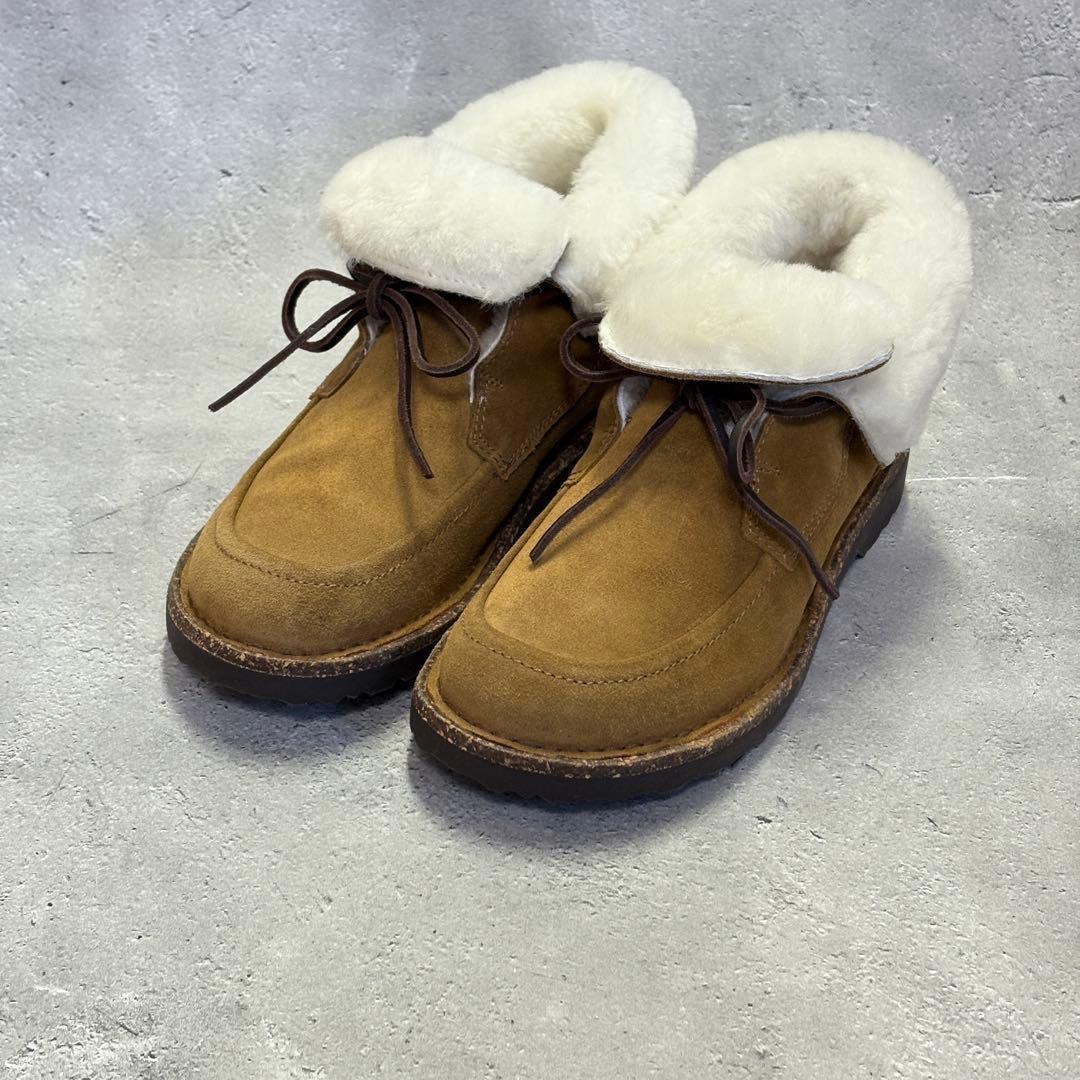 未使用級　ビルケンシュトック (24) ムートンブーツ　バッキー　BAKKI