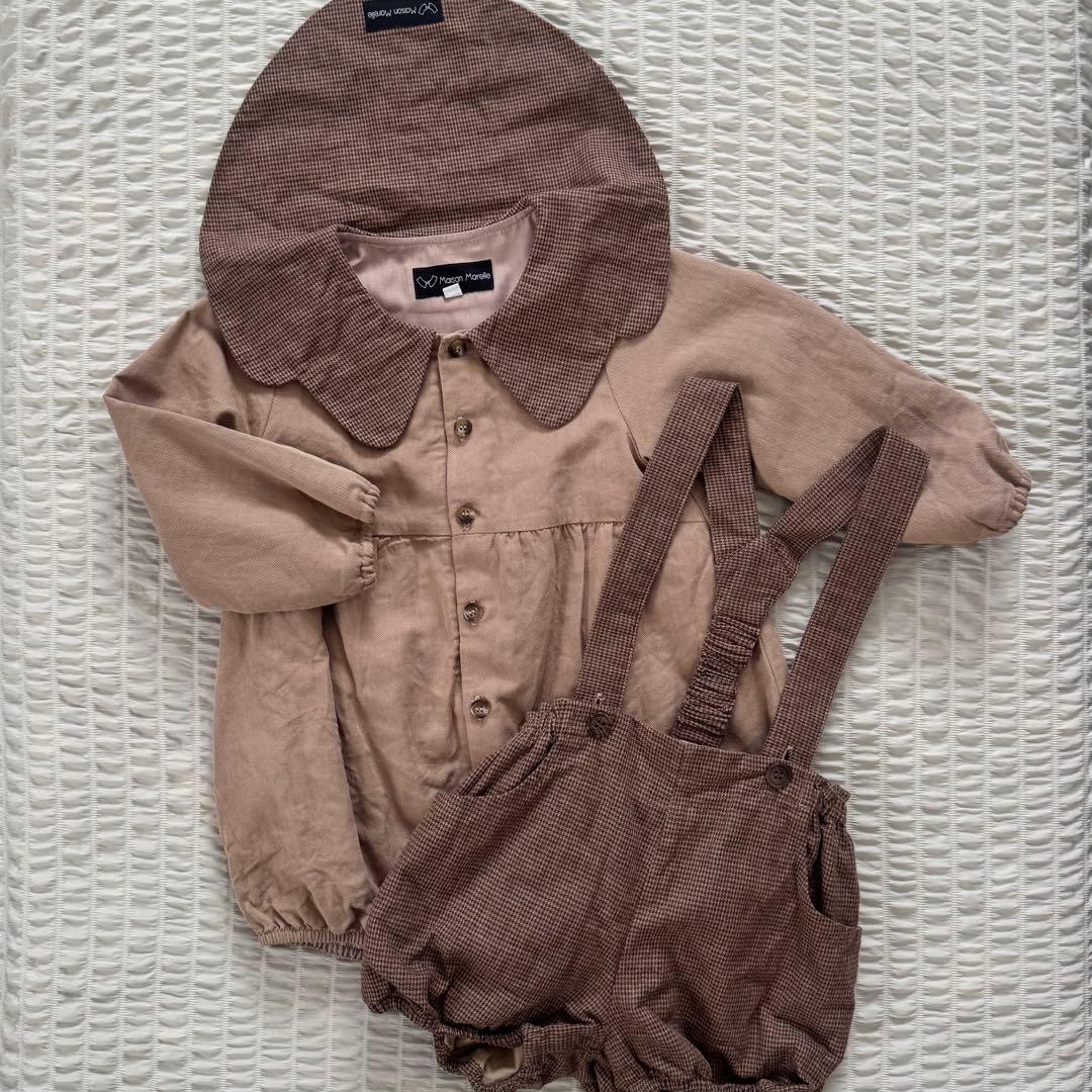 【maison marelle】 ロンパ&ブルマセット