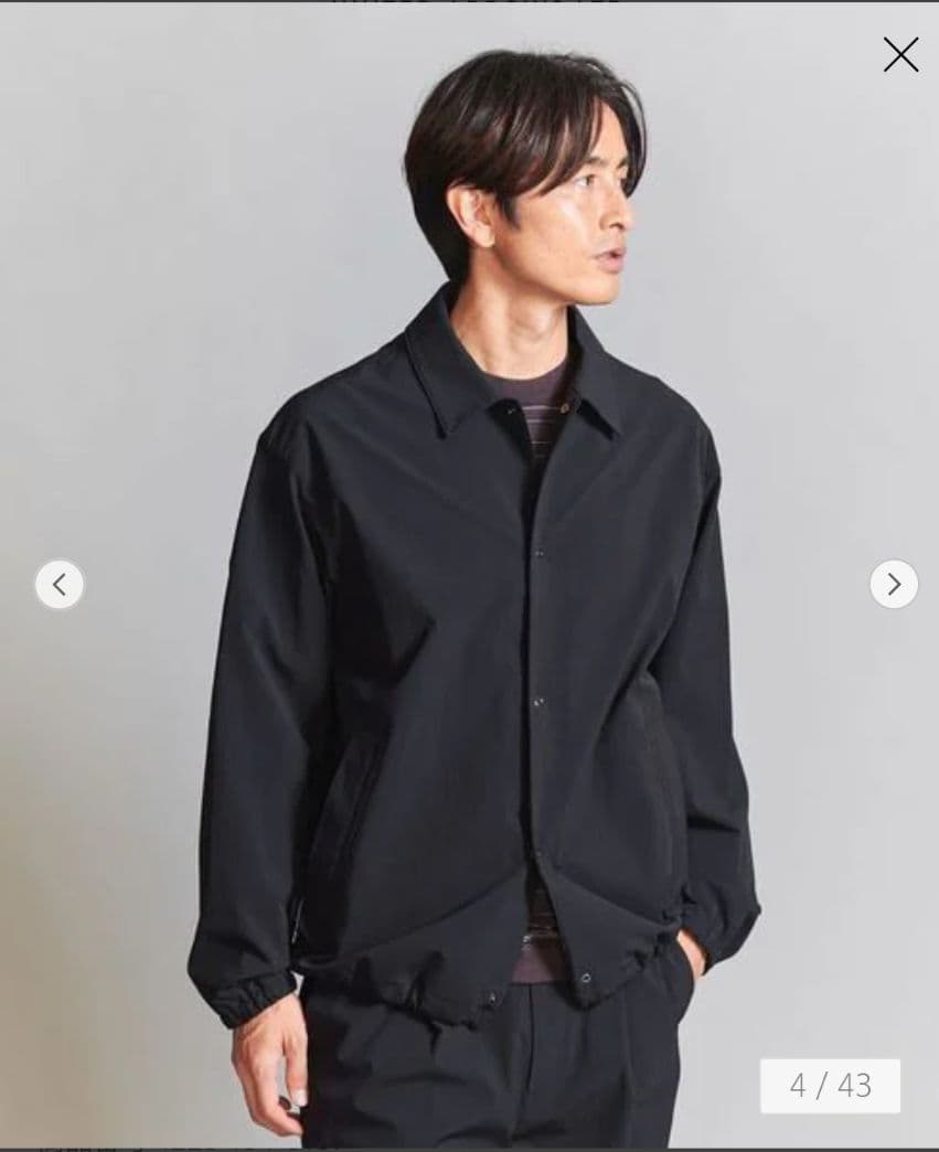 未使用 2025SS 360°MASTER バルーン コーチジャケット ―