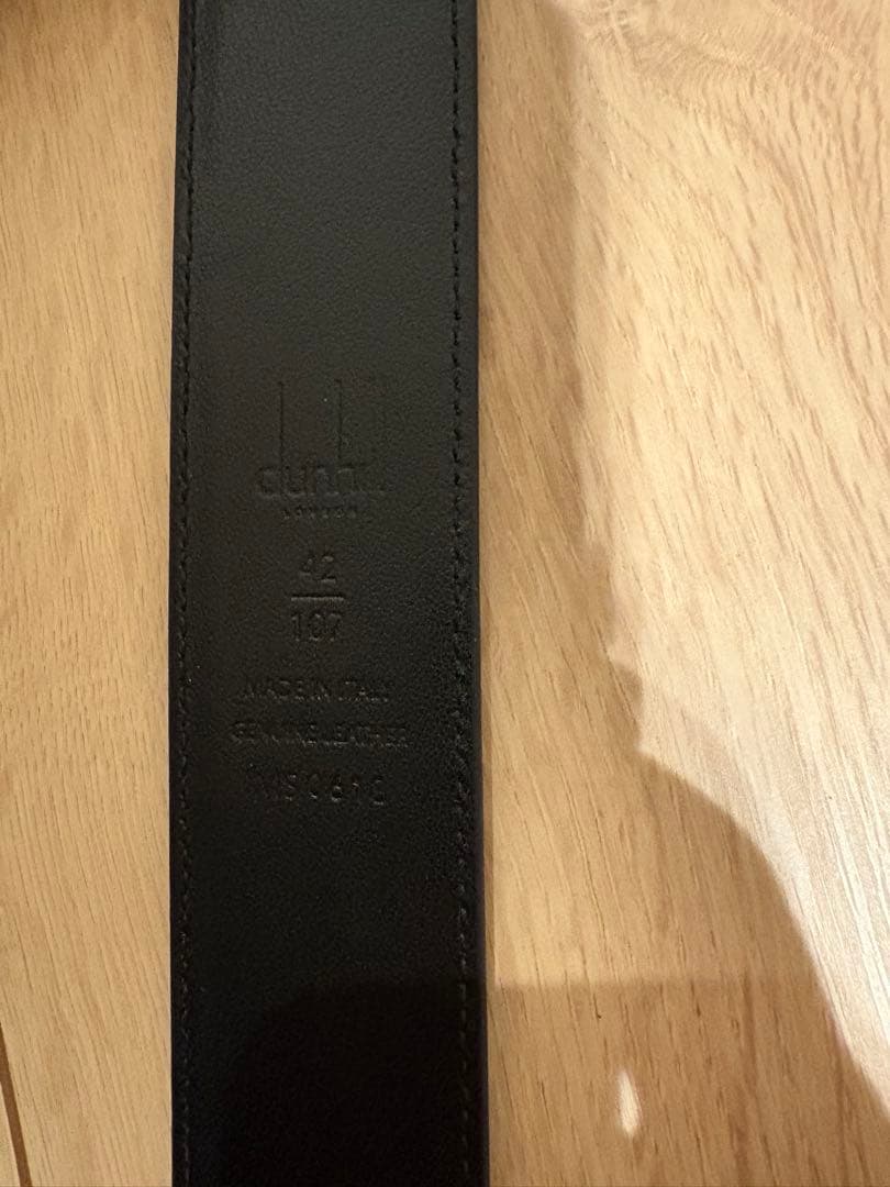 dunhill レザー ベルト 107cm