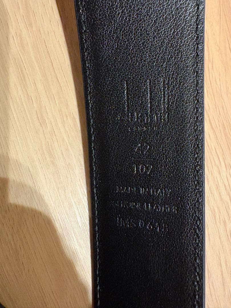 dunhill レザー ベルト 107cm