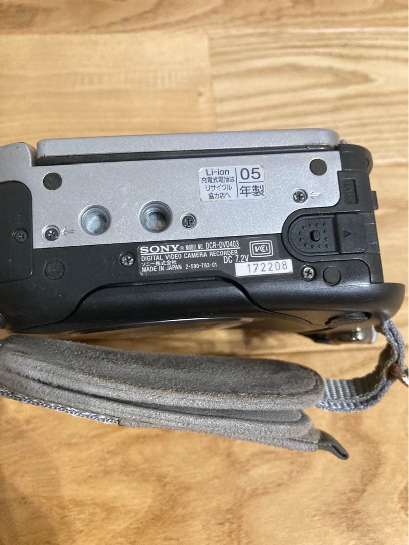 ビデオカメラ SONY DCR-DVD403 NTSC handycam