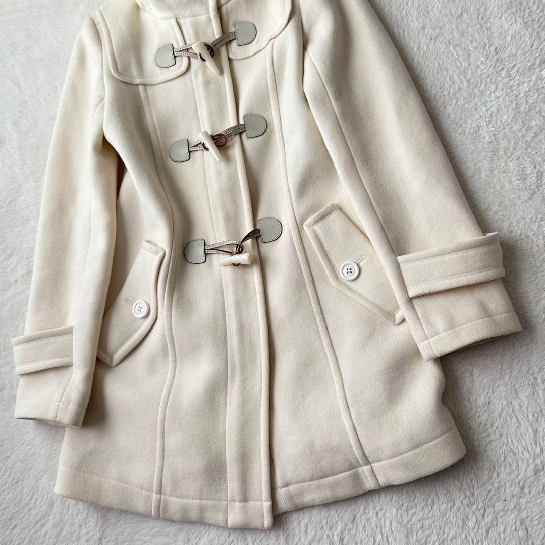 希少カラー✨ブルーレーベルクレストブリッジ ダッフルコート チェック柄