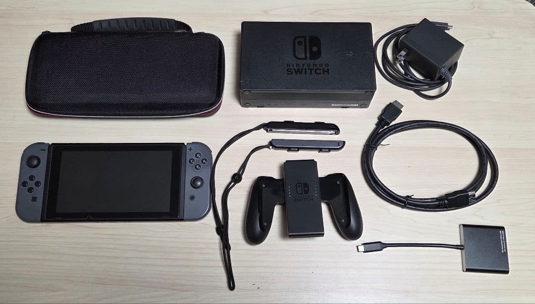 Nintendo Switch セット ※joycon(左)に難あり