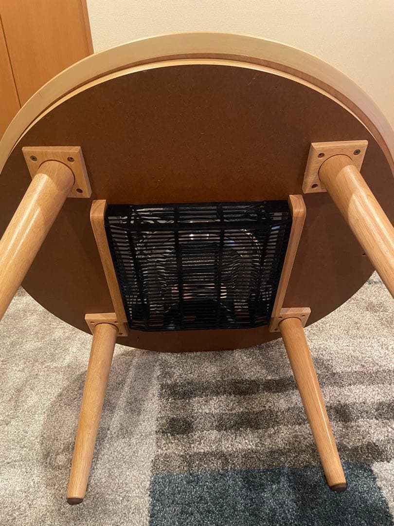 こたつ　円形　75cm