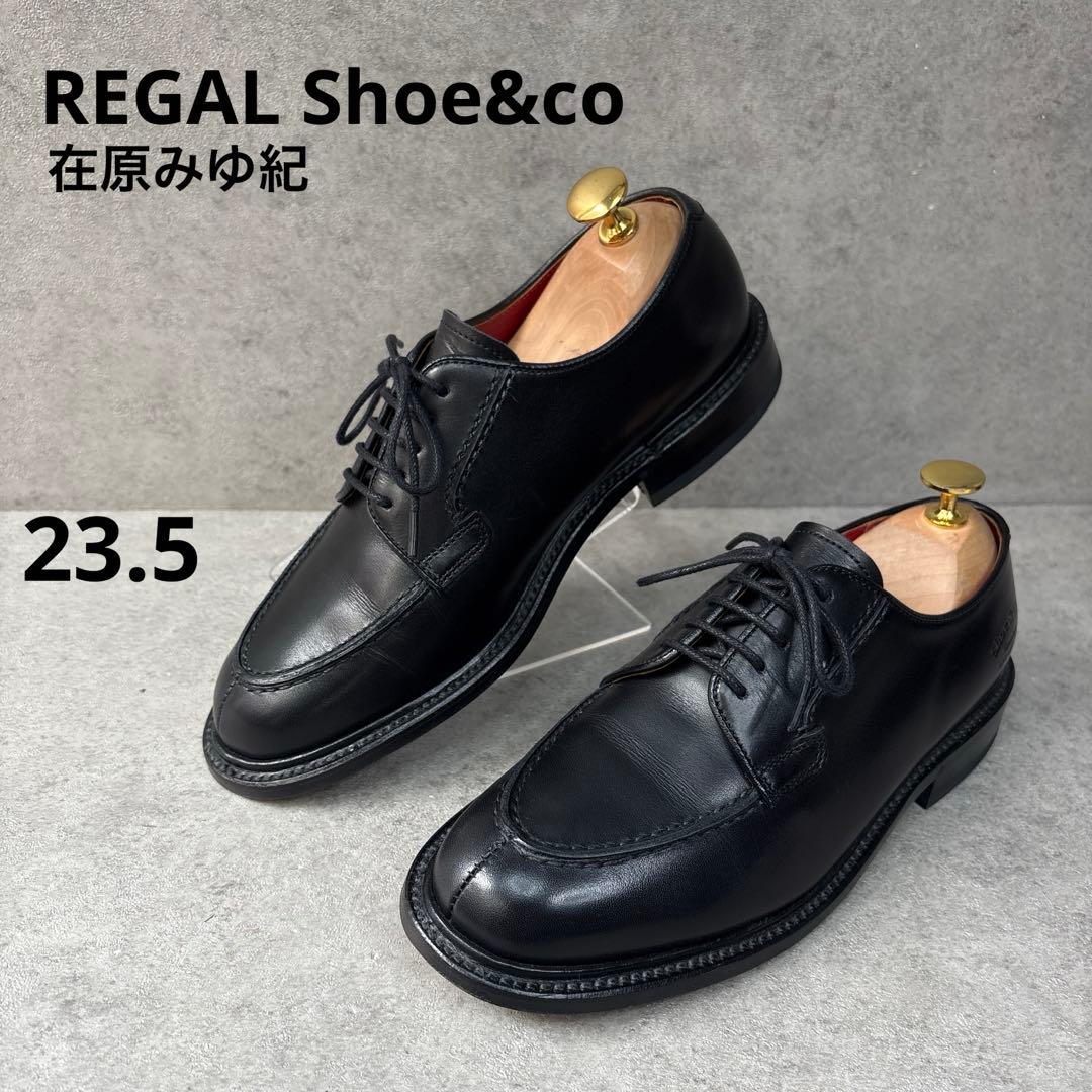 在原みゆき着用モデル極美品！Regal リーガルshoe&co. Uチップ
