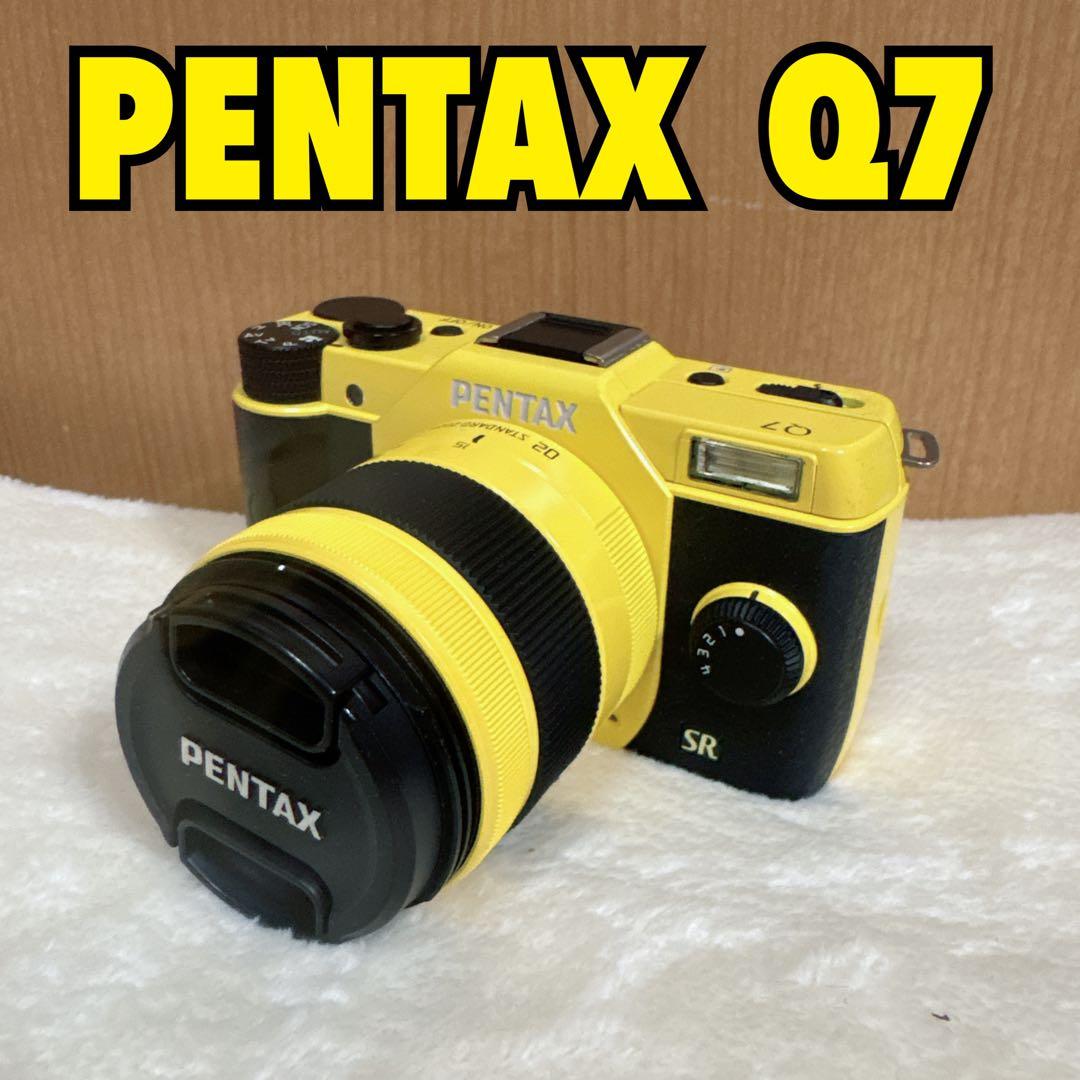 PENTAX ミラーレス一眼 カメラ Q7 イエロー