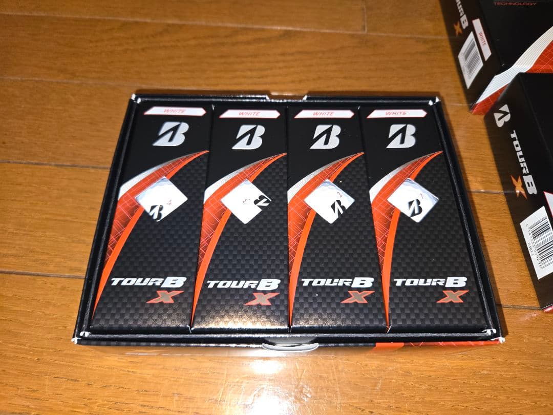 『柳川』BRIDGESTONE　ゴルフボール　ツアーBXホワイト3ダース