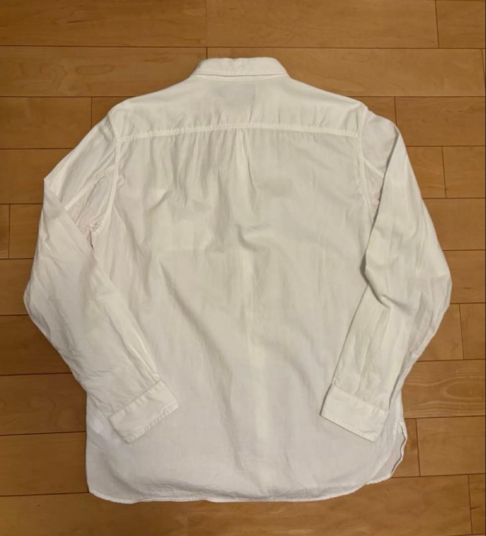 ダブルアールエル ツイル ワークシャツ　ホワイト　L