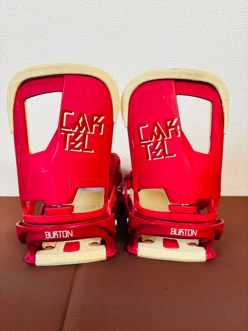shigeさん専用【美品】Burton Cartel ビンディング レッド