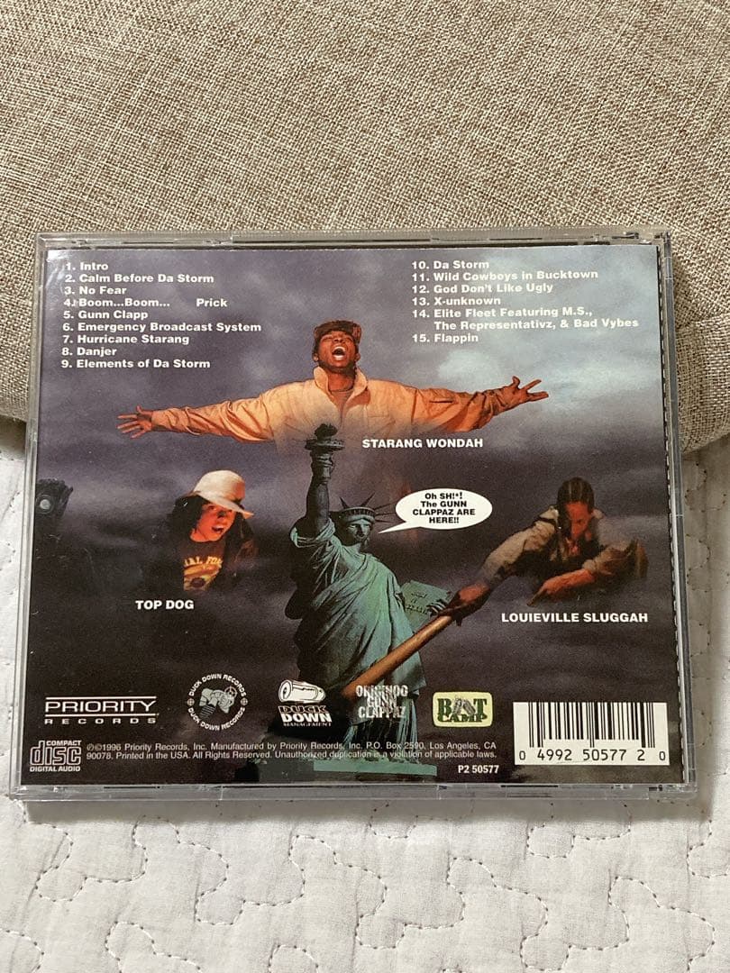 【激レア】Originoo Gunn Clappaz『Da Storm』CD