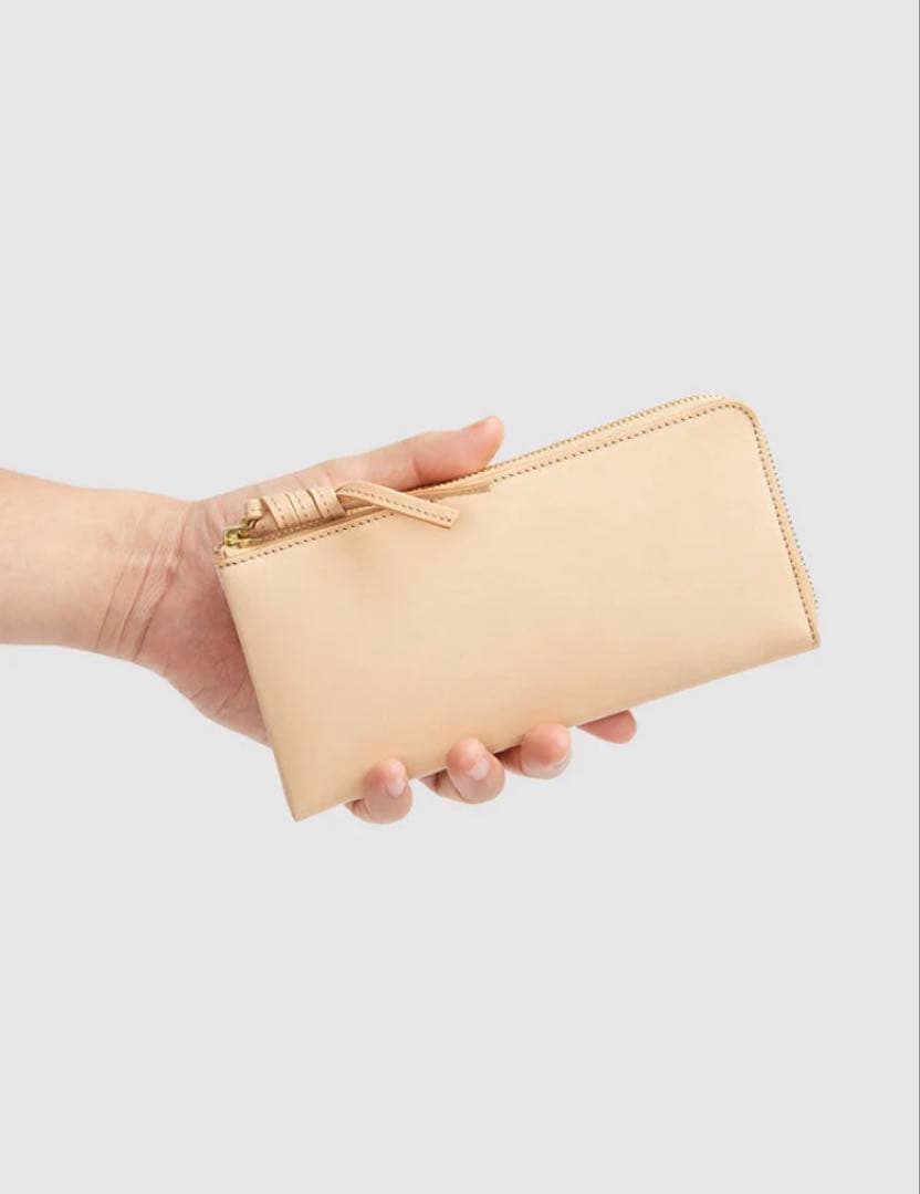 土屋鞄 TSUCHIYA KABAN プレーンヌメ ファスナーロングウォレット