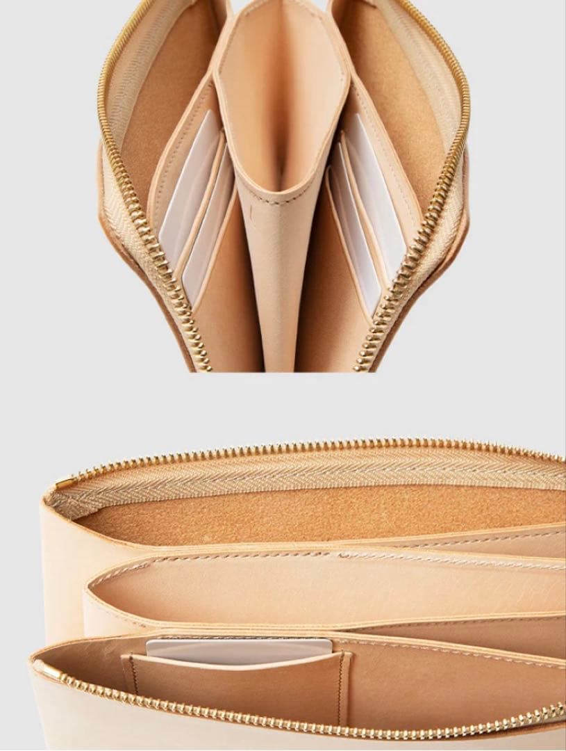 土屋鞄 TSUCHIYA KABAN プレーンヌメ ファスナーロングウォレット