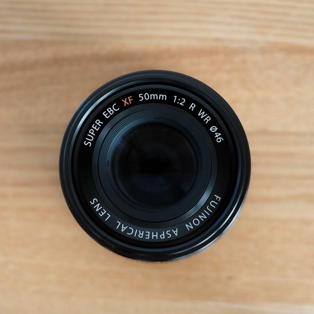 FUJIFILM XF50mmF2 R WR 美品 付属品完備+フィルター付