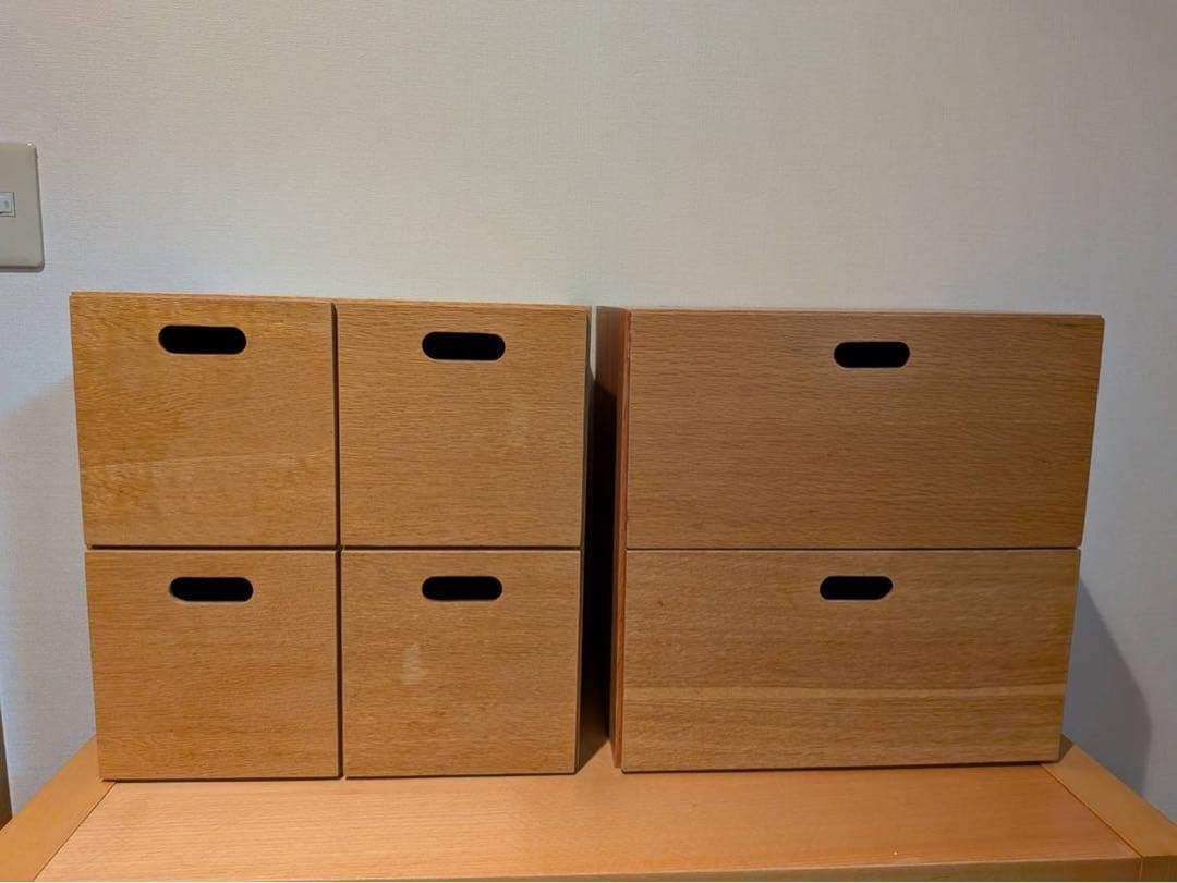 ■送料込■無印 スタッキングチェスト インサート 引出 ボックス 収納MUJI