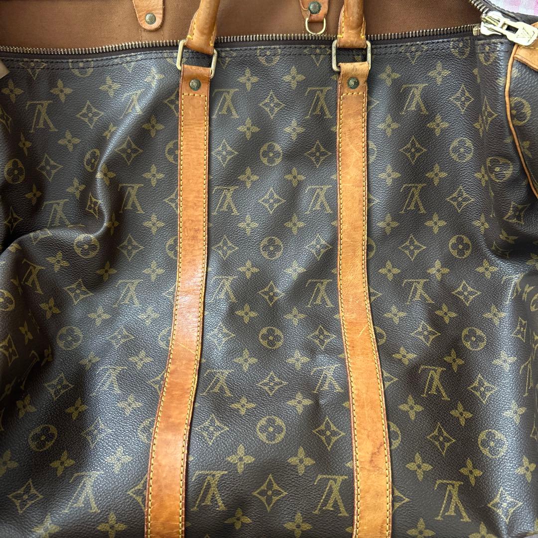 【お値下げ】Louis Vuitton ボストンバッグ 大容量 ブラウン