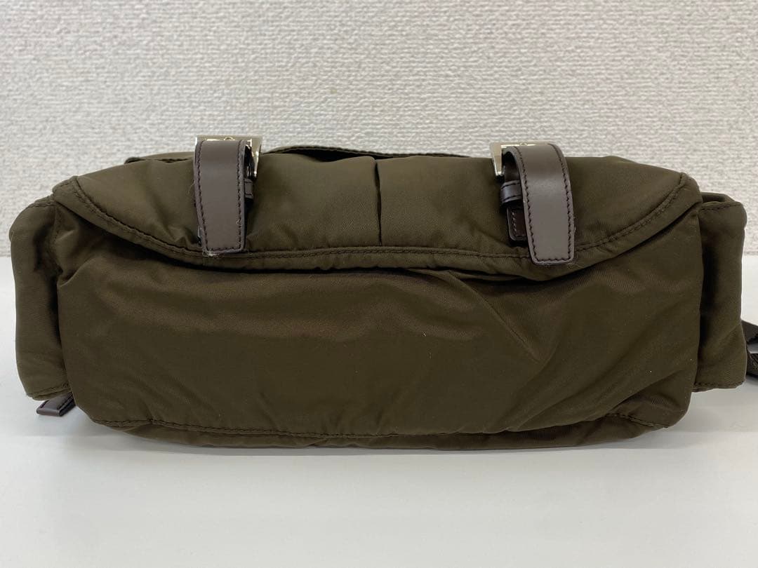 PRADA プラダ ブラウン メッセンジャーバッグ メンズバッグ