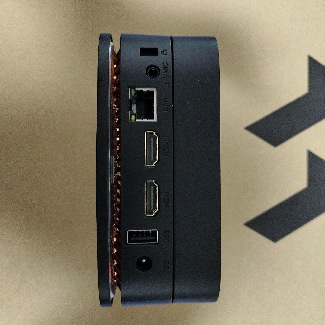 NIPOGI Mini PC 本体 N95 512GB SSD RAM16GB