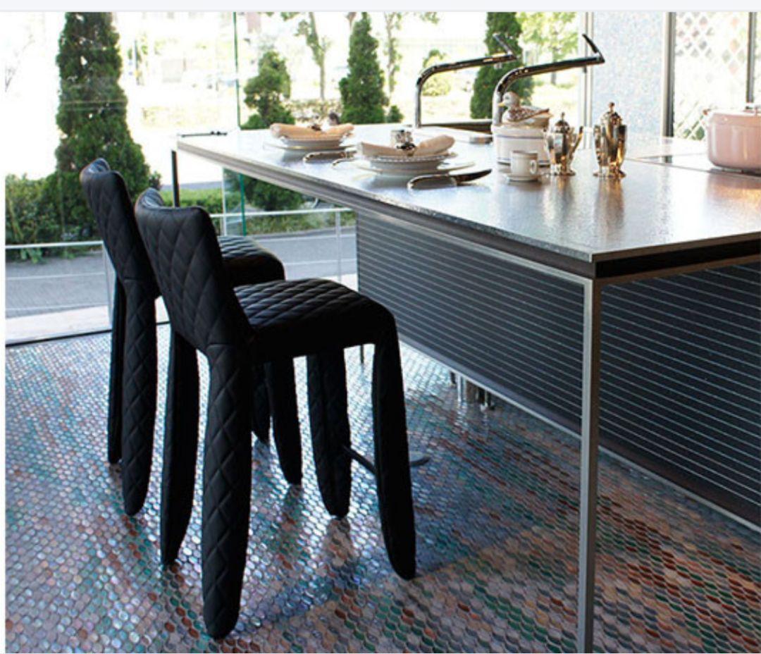 ま*ン様 moooi モーイ モンスター カウンターチェア 椅子 黒