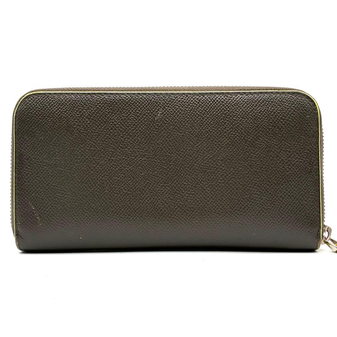 美品 ブルガリ 長財布 藤原ヒロシコラボ フラグメント 長財布 レザー グレー