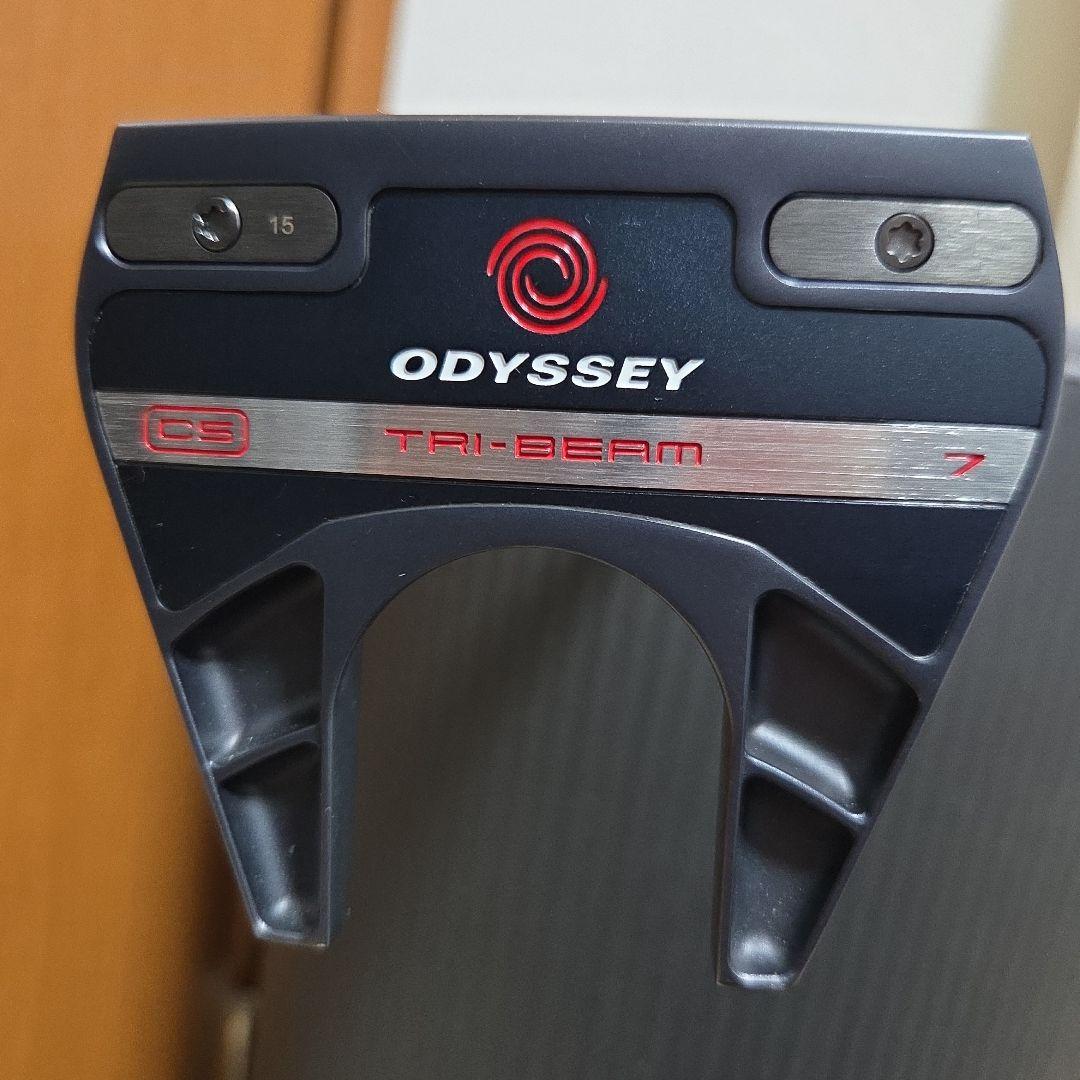 オデッセイ　トライビーム #7　SuperStroke 交換済
