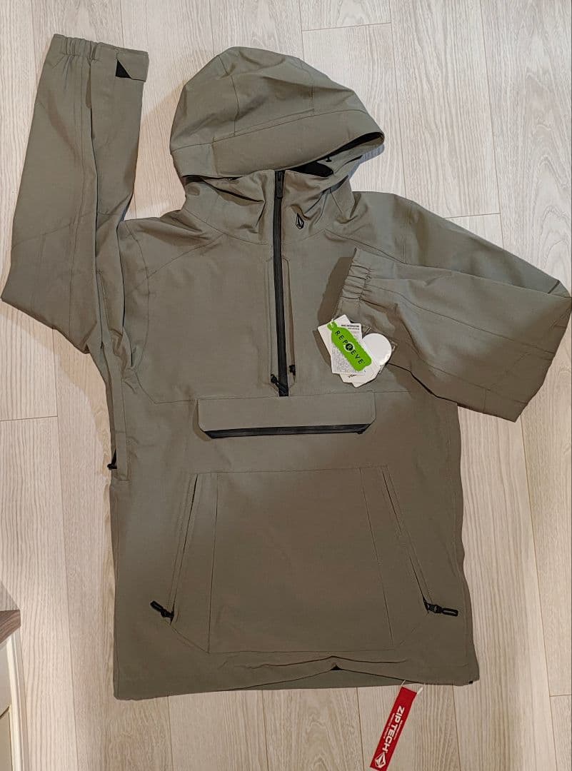 70%オフ！サイズS(ML相当)　新品　ボルコム　ブライトンプルオーバー　スノボ