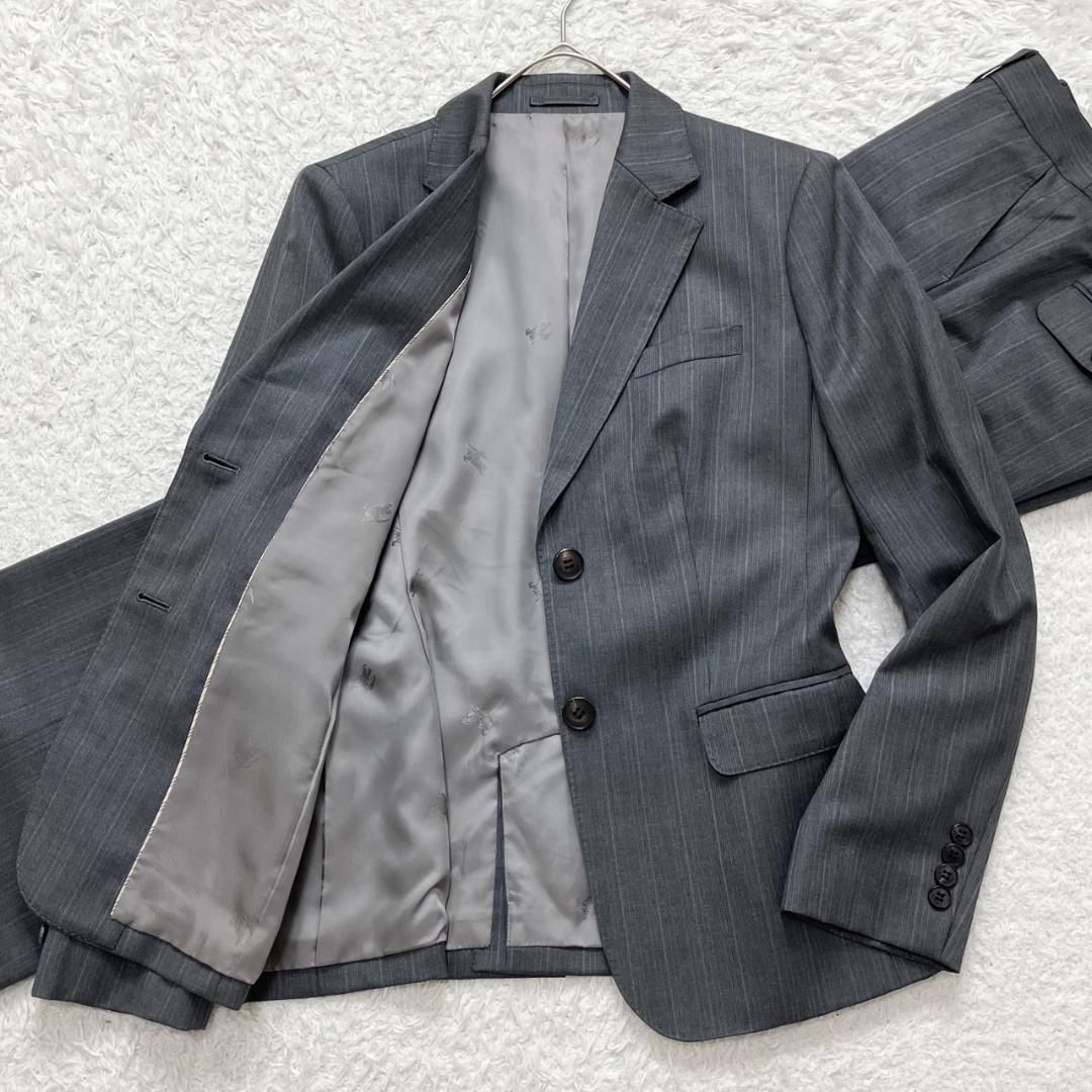 極美品✨バーバリーロンドン セットアップ パンツ 大きいサイズ 42 グレー