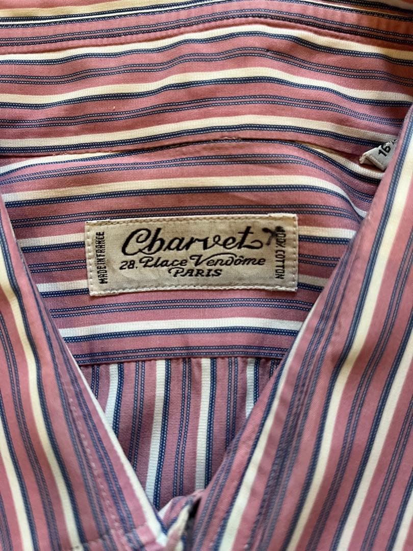 charvet マルチストライプ シャツ