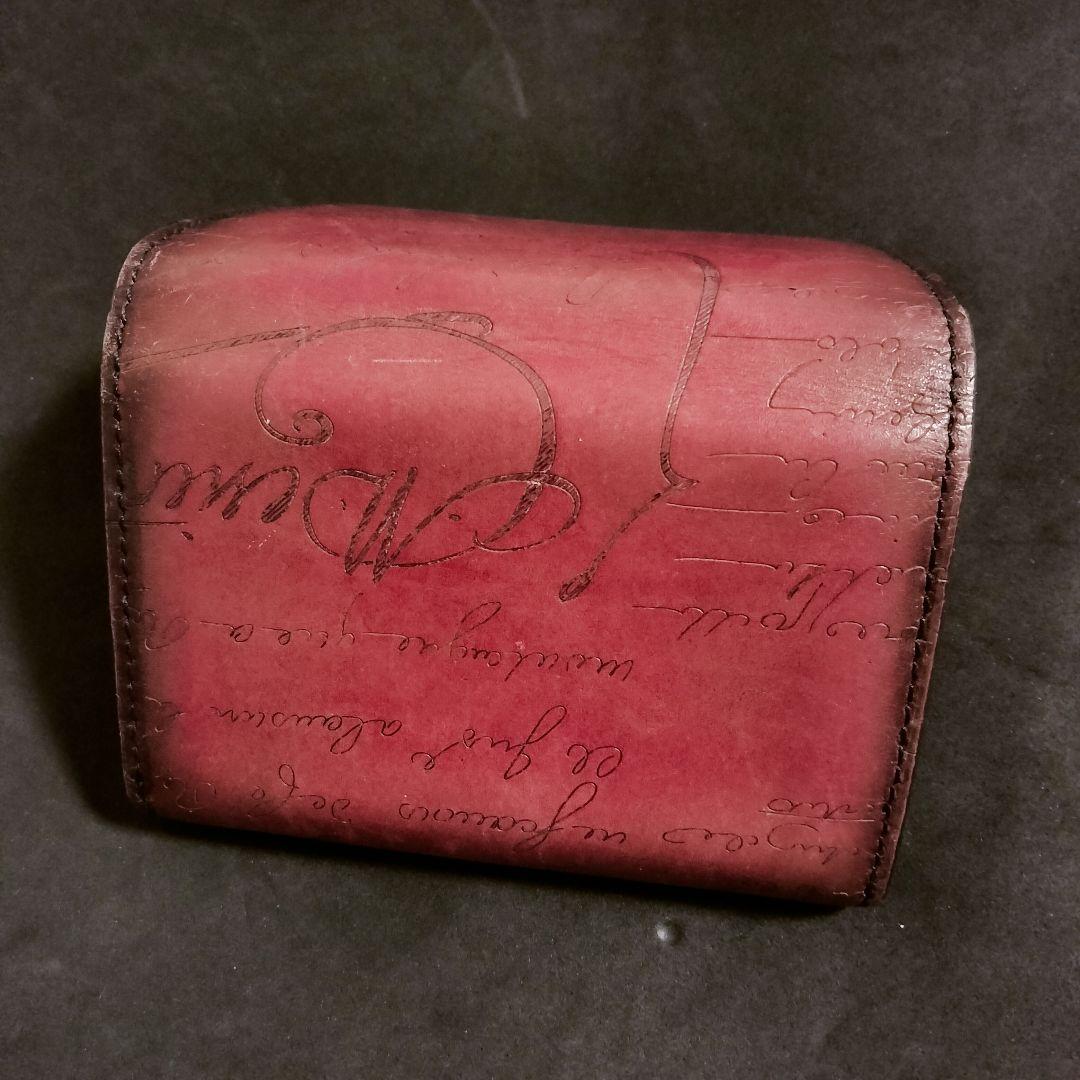 ベルルッティ Berluti カードケース 名刺入れ　赤