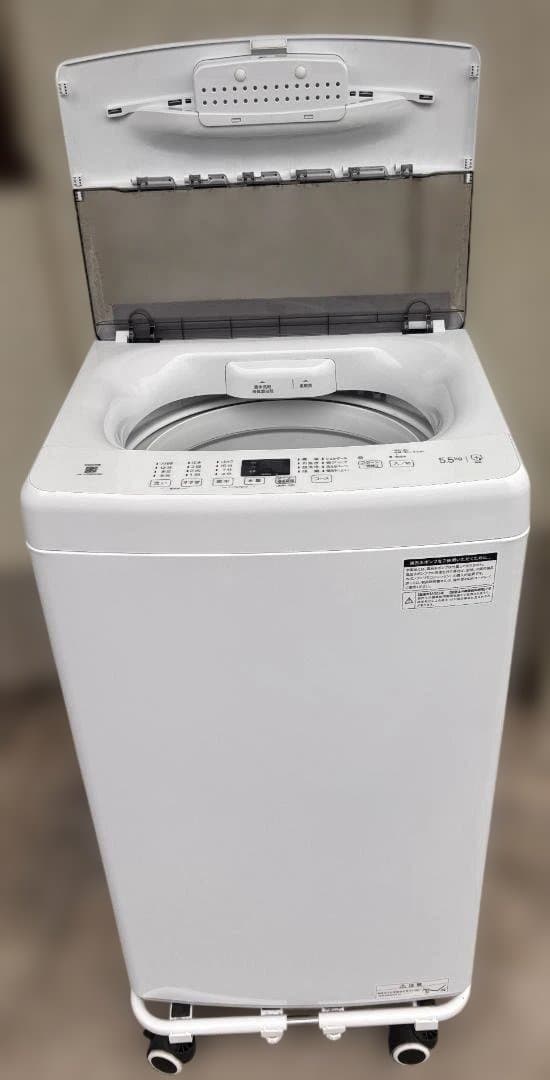 ハイアール 全自動電気洗濯機 JW-U55MK 2025年製 通電・動作確認済