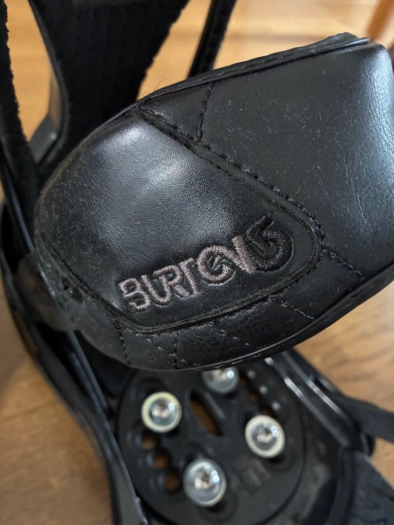 【極美品】BURTON スノーボードビンディング ブラック レディース