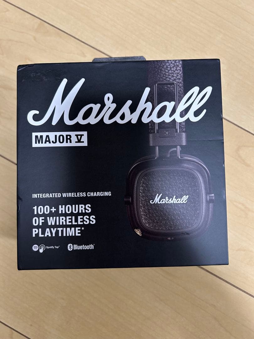 【新品未使用】Marshall Major V ワイヤレスヘッドフォン　ブラウン