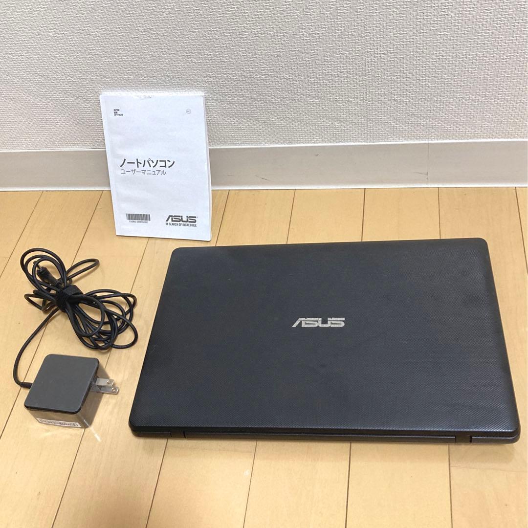 ASUS ノートパソコン x200m 黒色