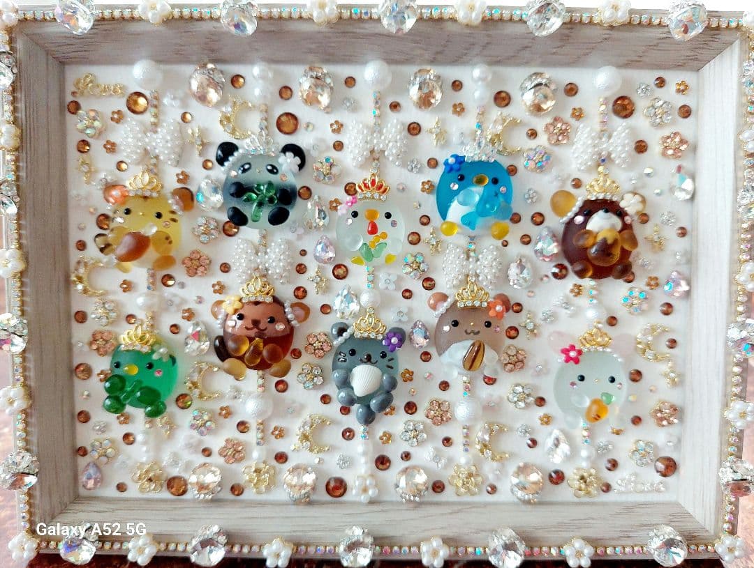 シーグラスアート 大好きなもの♪お取り置中です(⋆ᴗ͈ˬᴗ͈)”