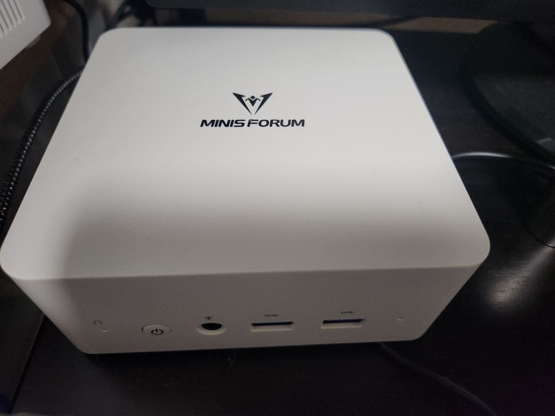 MINISFORUM UN1265W ミニPC ホワイト