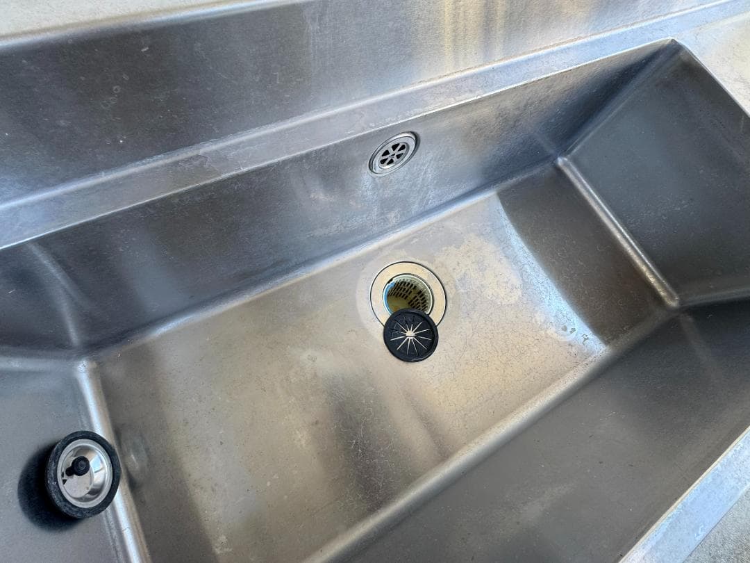 ムーミンママ一層 シンク 幅1200 450 800 保護フィルムつき