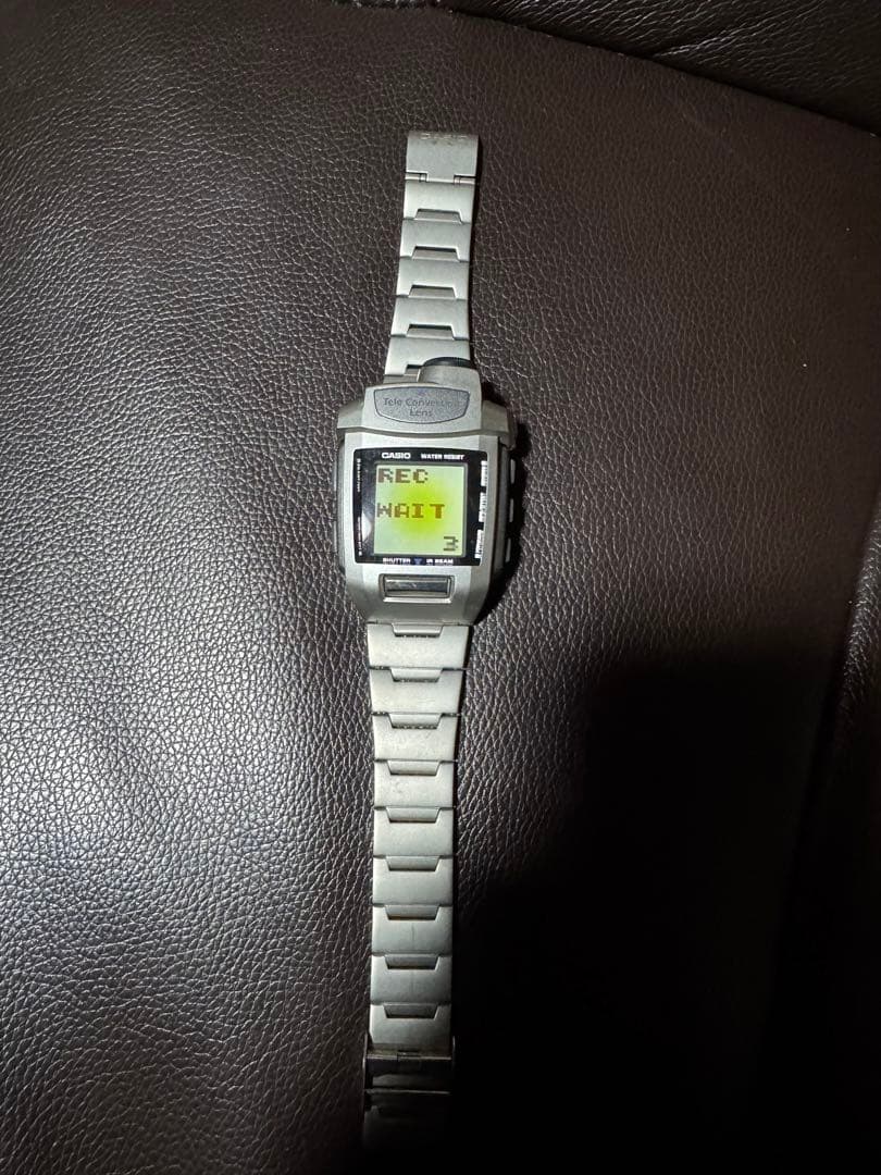 [レア・美品] カシオ WQV-1 リストカメラ