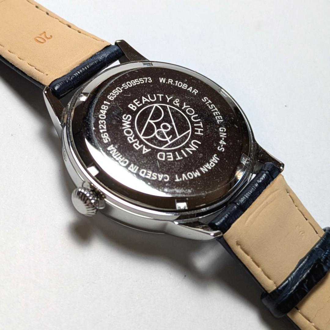 uaw8 ビューティ&ユース ユナイテッドアローズ 40㍉腕時計 ムーンファイズ