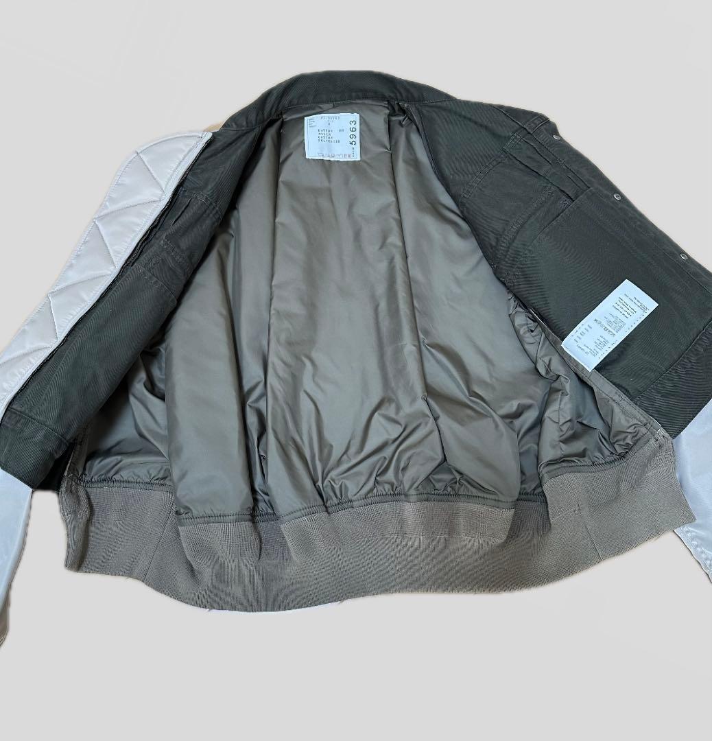 【海辺暮らし】sacai サカイ ボンバージャケット