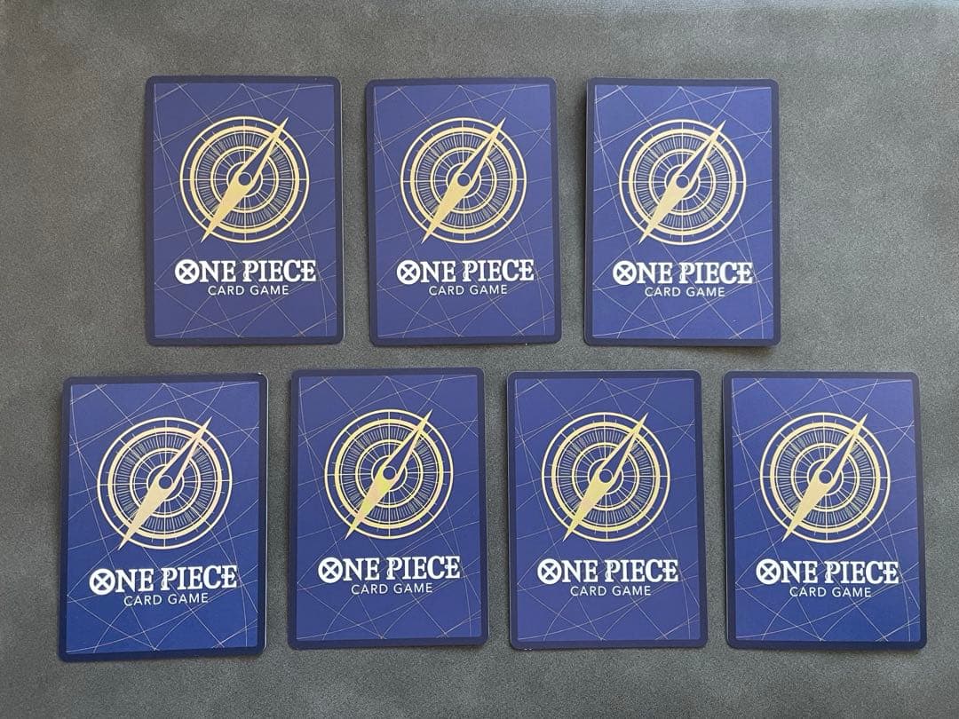 即発送 7枚セット ルフィ SEC パラレル OP10