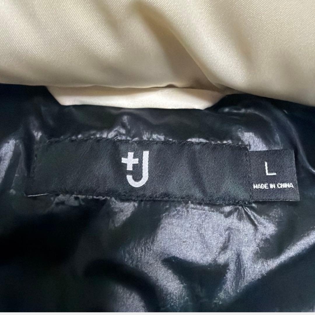 ユニクロ +J ダウンジャケット ジルサンダー オフホワイト Lサイズ