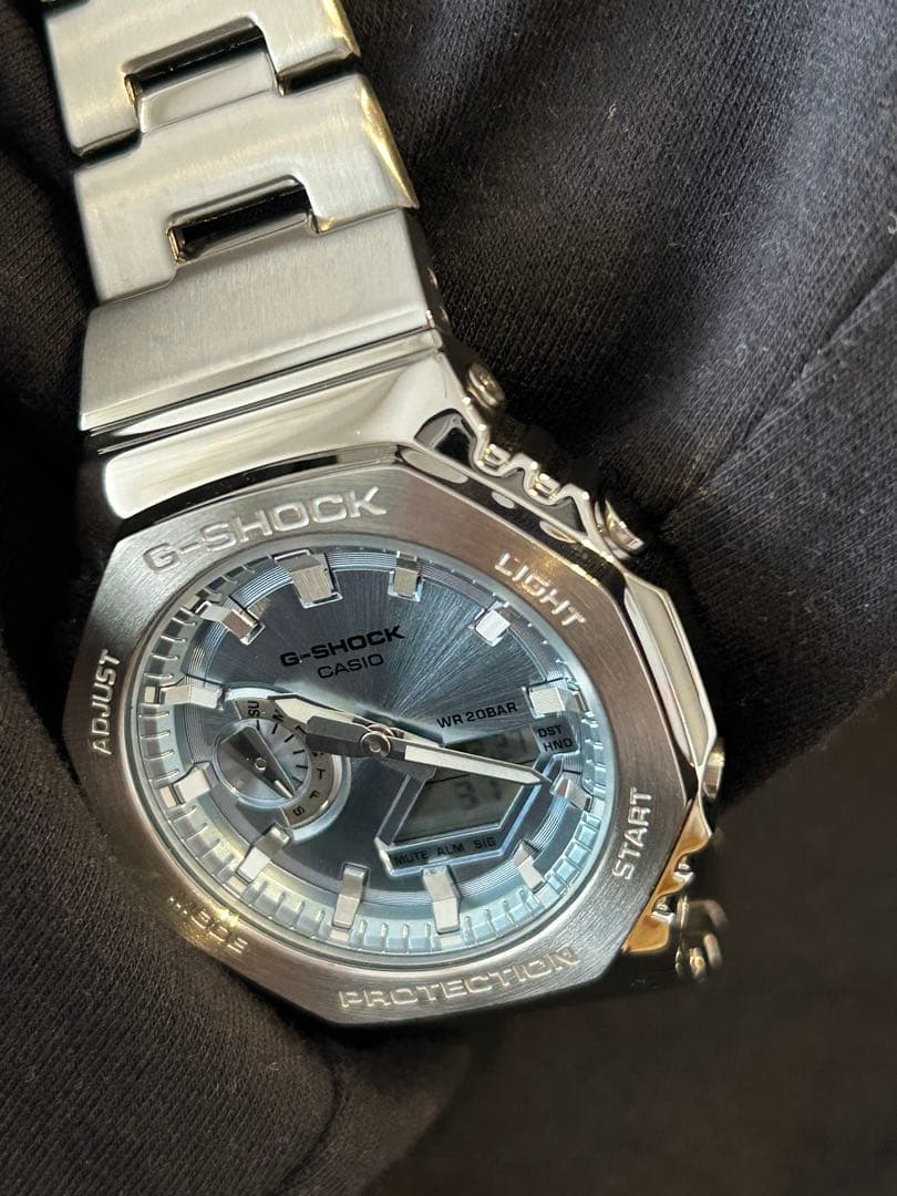 【新品未使用】G-SHOCK GM-2100D-2AJF フルメタル